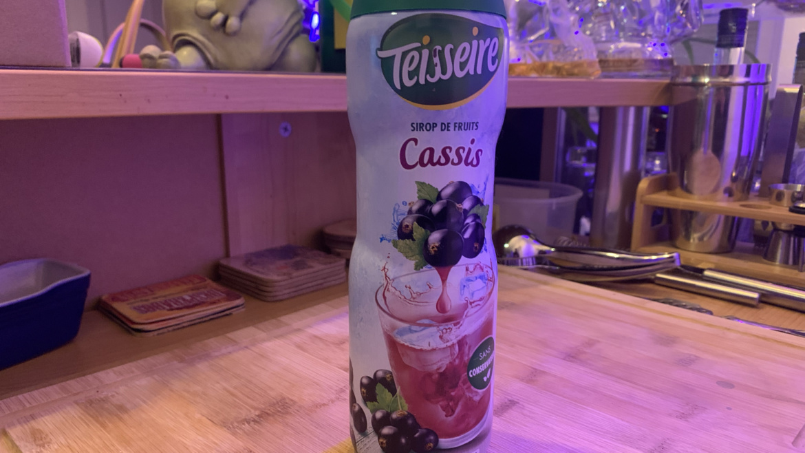 Sirop de cassis