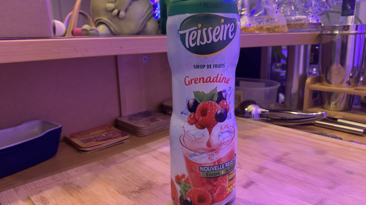 Sirop de grenadine